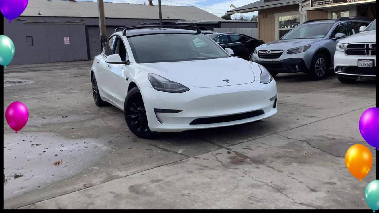 TESLA MODEL 3 2021 5YJ3E1EB4MF002906 image